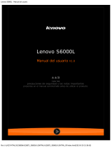 Lenovo IdeaTab S6000L El manual del propietario