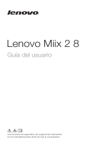 Lenovo Miix 2 8 El manual del propietario