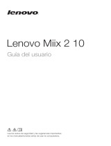 Lenovo Miix 2 10 El manual del propietario