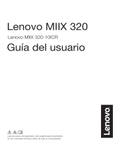 Lenovo Miix 320 El manual del propietario