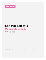 Lenovo Tab M10 Instrucciones de operación