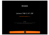 Lenovo Tab 2 A7-10 Guía del usuario