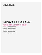 Lenovo Tab 2 A7-30 Guía del usuario