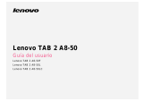 Lenovo Tab 2 A8-50 Guía del usuario