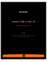 Lenovo Tab 2 A10-70 Guía del usuario