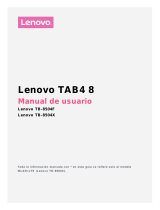 Lenovo Tab 4 8 Manual de usuario