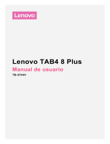 Lenovo Tab 4 8 Plus Manual de usuario
