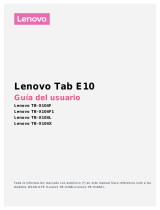 Lenovo Tab E10 Manual de usuario