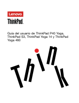 Lenovo ThinkPad Yoga 460 Instrucciones de operación