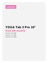 Lenovo Yoga Tab 3 Pro 10 Guía del usuario