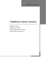 Lenovo A706 Instrucciones de operación