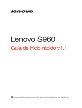 Lenovo Vibe X Guía de inicio rápido