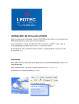 Leotec L-Pad Space III S LE-TAB708 Instrucciones de operación
