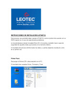 Manual de Usuario LeotecL-Pad Pulsar SB