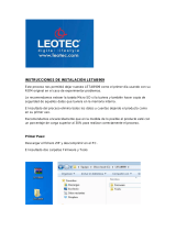 Manual del Usuario Leotec L-Pad Satellite 3G Instrucciones de operación