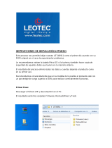 Manual del Usuario Leotec L-Pad Star Instrucciones de operación
