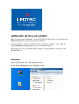 Leotec L-Pad Meteor DCX LETAB917 Instrucciones de operación