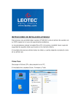Manual del Usuario Leotec L-Pad Nova II B Instrucciones de operación