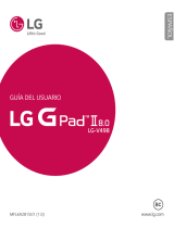 LG Série G Pad II 8.0 Guía del usuario