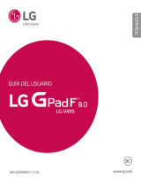 LG G Pad F 8.0 AT&T Guía del usuario