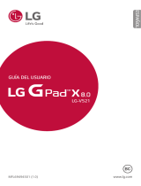 LG Série G Pad X 8.0 T-Mobile Guía del usuario