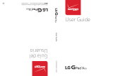 LG G Pad X 8.3 Verizon Wireless Manual de usuario