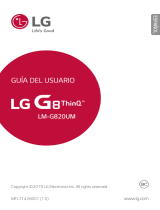 LG Série G8 ThinQ Sprint Manual de usuario