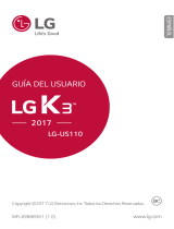 LG K3 2017 US Cellular Instrucciones de operación
