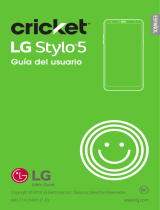 LG Stylo 5 Cricket Wireless Guía del usuario