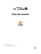 LG Tribute 5 Boost Mobile Guía del usuario