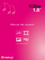 MEMUP K-Star Manual de usuario