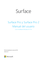 Microsoft Surface Pro 2 v2.0 Manual de usuario
