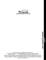 Mitsubishi Trium Odyssey El manual del propietario
