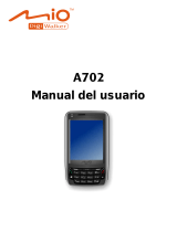 Mio DigiWalker A702 Manual de usuario