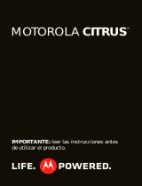 Motorola CITRUS Guía de inicio rápido