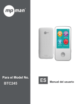 MPMan BTC-245 Manual de usuario