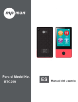 MPMan BTC-299 Guía del usuario