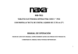 Naxa NID-7011 Manual de usuario