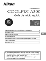 Nikon COOLPIX A300 Guía de inicio rápido