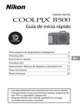Nikon COOLPIX B500 Guía de inicio rápido