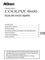 Nikon COOLPIX B600 Guía de inicio rápido