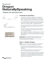 Nuance Dragon NaturallySpeaking 13.0 Guía de inicio rápido