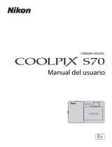 Nikon Coolpix S70 Manual de usuario