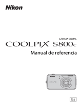 Nikon COOLPIX S800c Manual de usuario