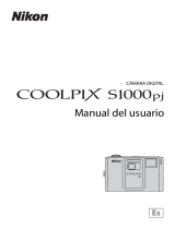 Nikon Coolpix S1000pj Manual de usuario