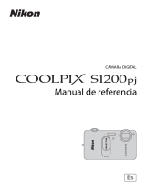 Nikon Coolpix S1200pj Manual de usuario