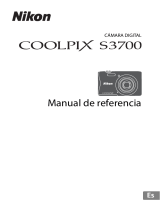Nikon COOLPIX S3700 Manual de usuario