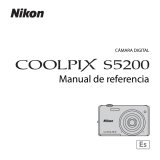 Nikon COOLPIX S5200 Manual de usuario