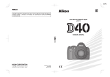 Nikon D40 Instrucciones de operación