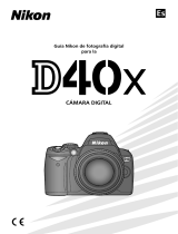 Nikon D40 X Manual de usuario